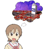 Yuuko thinks of milk